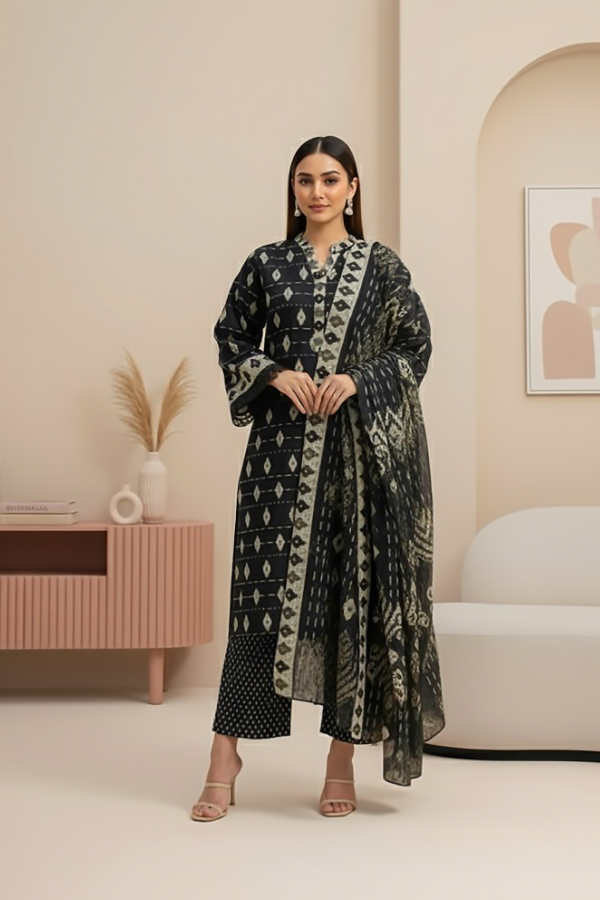 3 Piece - Printed Premium Khaddar - V5 - 10