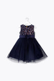 Navy Bow Party Frock