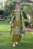 3PC - Embroidered Khaddar - SPE-7