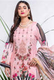 3PC Digital Printed And Embroidered – Viscose – D06