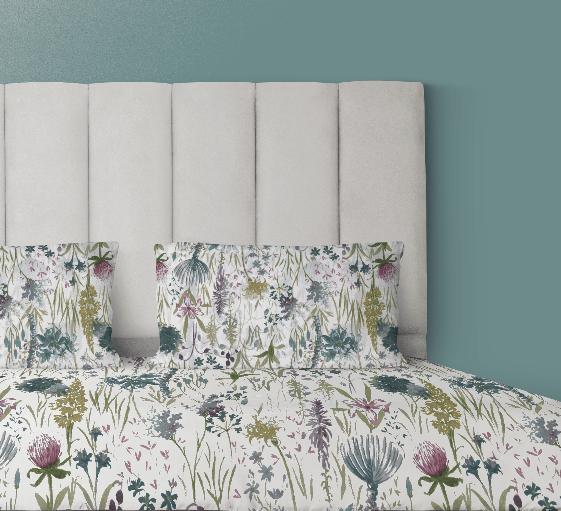 Abstract Flora Bed Sheet Set