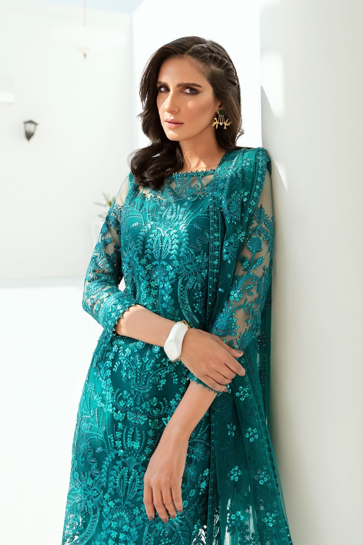 EMBROIDERED NET UF-84