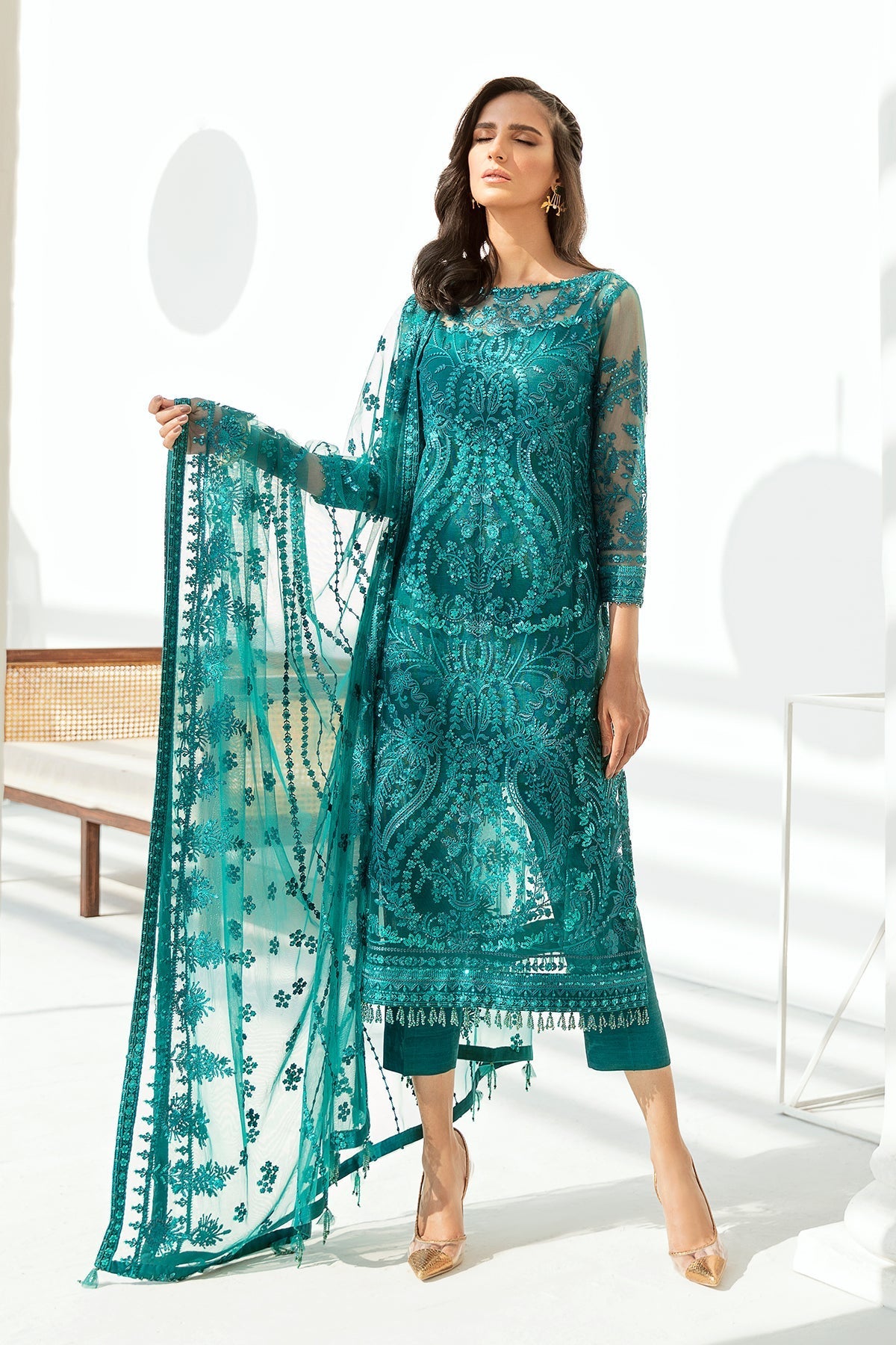 EMBROIDERED NET UF-84