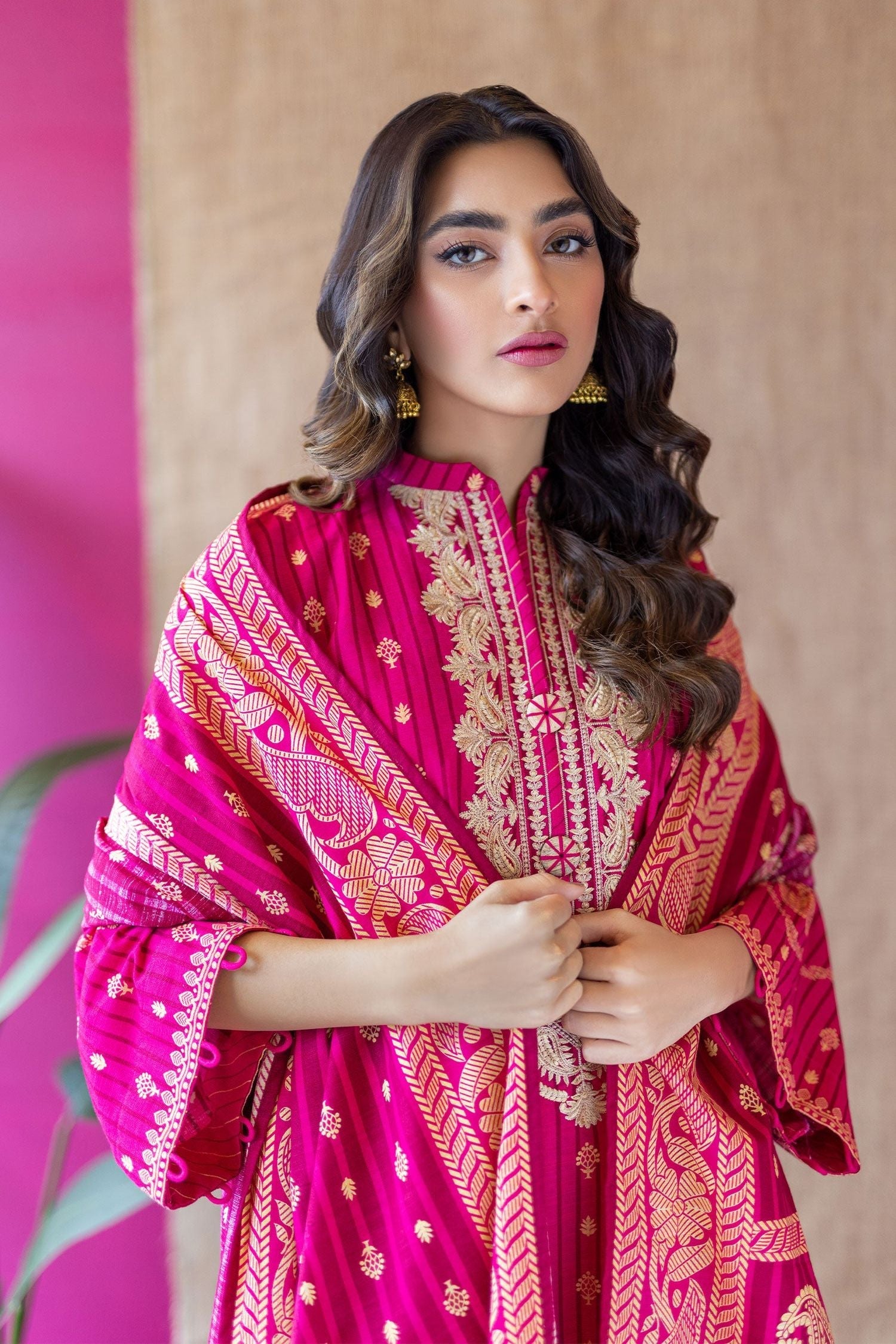 Embroidered – Khaddar 3PC – 132